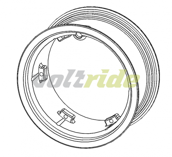 Dualtron Thunder Motor Wheel (Tubeless)