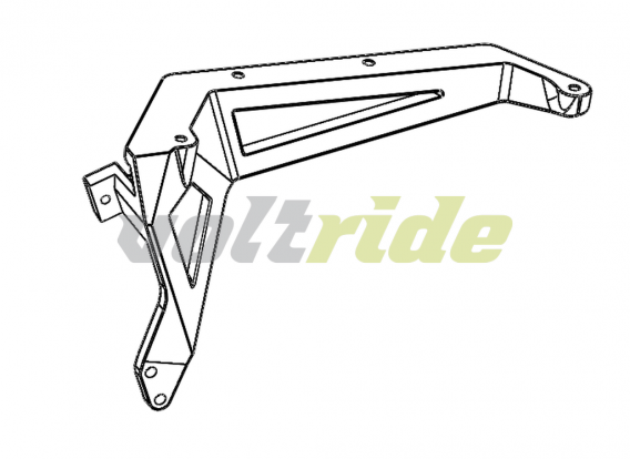 Dualtron Storm Storm Controller Mount Left