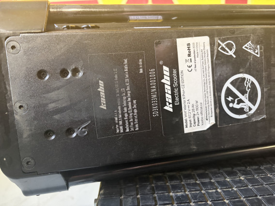 Kaabo Wolf Warrior X Pro + - ridden for 64 km