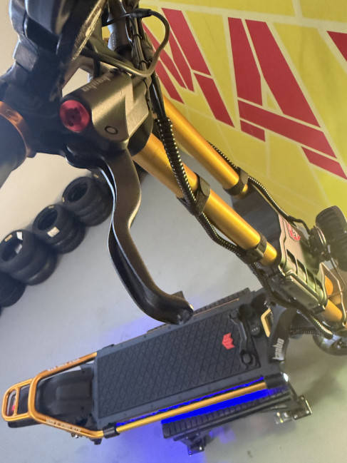 Kaabo Wolf King GTR Gold - ridden for 146 km