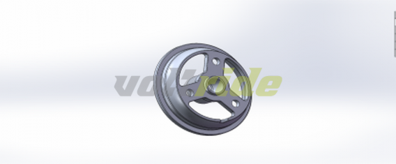 Inokim 6"Front Wheel Left 6 inch